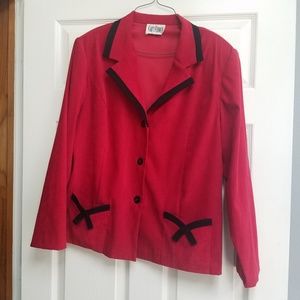 Red Jacket with pockets